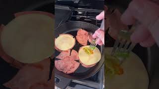 Fried Bologna Sandwich with Hot Peppers [upl. by Akeemat127]