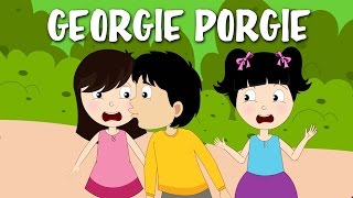 Georgie Porgie Pudding And Pie  Nursery Rhyme With Lyrics  English Rhymes For Kids [upl. by Nahc977]