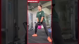 வியர்க்க விறுவிறுக்க Workout செஞ்ச SNEHA 🔥 Push Ups Weight Lift Thumbles Workoutனு ஒன்னுவிடல [upl. by Ninon]