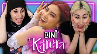 GAYS REACT to BINI Karera MV Dance Practice amp LIVE on Wish 1075 Bus [upl. by Cherilynn]