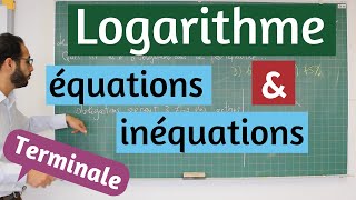 LOGARITHME  Equations et inéquations [upl. by Amatruda868]