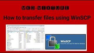 Install winSCP and transfer file from windows to Virtual Machine [upl. by Addia119]