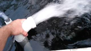 Buoyancy Hydro  Amazing Airlift pump testsmov [upl. by Pietro]