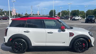 2024 MINI JCW Countryman ALL4  Nanuq White Metallic  Iconic Trim [upl. by Cooperman]