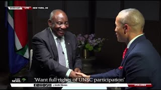 EXCLUSIVE  Rekindling Elon Musks connection with SA  President Cyril Ramaphosa [upl. by Irah]