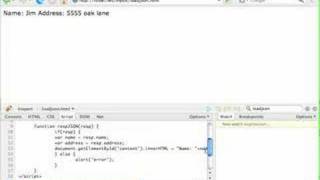 Introduction to Debugging AJAX Application with Firebug [upl. by Quillon]