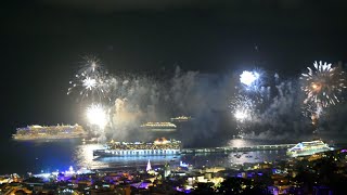 New Years Eve in Madeira 2019 2020  Show of Fireworks [upl. by Yeung]