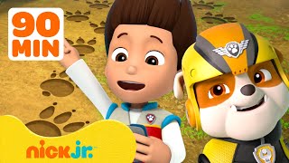 PAW Patrol Finds Everything Thats Missing w Rubble  90 Minutes  Nick Jr [upl. by Eseela]