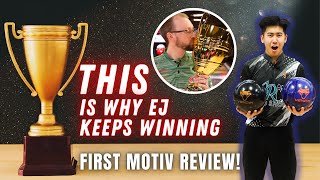 OUR FIRST MOTIV REVIEW  Motiv Venom Shock and Black Venom  Bowling Ball Review [upl. by Nehttam]