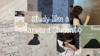 how to study like a Harvard student✧  Tips for studying [upl. by Goody]