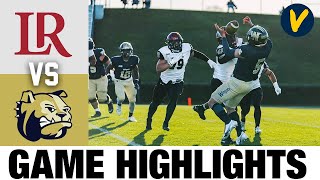 LenoirRhyne vs Wingate Highlights  D2 2021 Spring College Football Highlights [upl. by Ettennan]