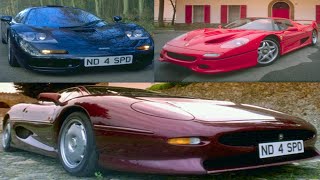 Need for Speed II SE  Showcase All Cars History Videos [upl. by Nrevel]