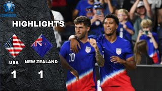 USA vs New Zealand  Highlights  Sept 10 2024 [upl. by Ydnik867]