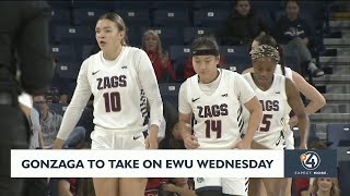 Gonzaga womens basketball to face EWU Wednesday [upl. by Denise]