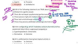 MCQ REVISION  AUTACOIDS PART 1 [upl. by Redle551]