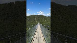 Exploring Germany GEIERLAY SUSPENSION BRIDGE Germany pfalz travel [upl. by Annet310]