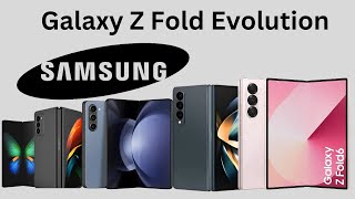 Samsung Galaxy Z Fold Evolution  Galaxy Z Fold Series [upl. by Ener]