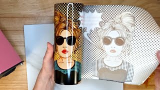 How to Make a Sublimation Tumbler that is Crisp Vibrant and Has No Ghosting [upl. by Namielus]