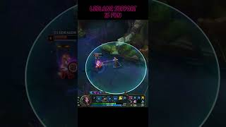 Leblanc support is fun league of legends [upl. by Anita]