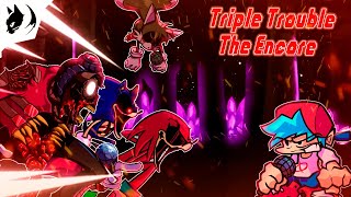 Triple Trouble Encore AWE Mixed High Effort Playable with ingame cutscenes  Friday Night Funkin [upl. by Kariv731]