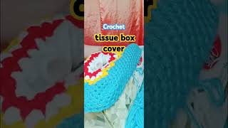 TISSUE BOX COVER CROCHETdiy [upl. by Enerahs389]