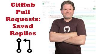 GitHub Pull Requests Saved Replies [upl. by Adiaros361]