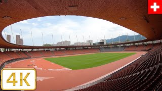 Stadion Letzigrund football Stadium in Zurich Switzerland  Summer 2021【4K】 [upl. by Einnel79]