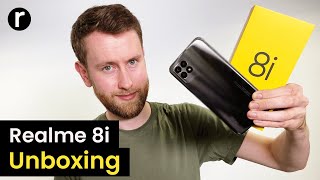 Realme 8i Unboxing and HandsOn [upl. by Tuorah]