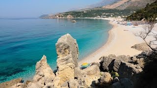 Himare  Plazhi i Livadhit  Albania HD [upl. by Alyacim]