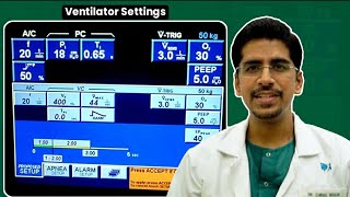 Basic Modes of Ventilator made easy VENTILATOR SETTINGS [upl. by Oberheim]