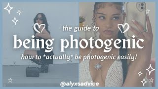 how to be PHOTOGENIC 🧸  10 easy tips for girls [upl. by Annauqaj]