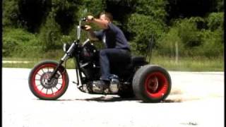 Frankenstein Trikes HarleyDavidson FXR Hooligan Trike [upl. by Larok]