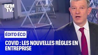 Covid  les nouvelles règles en entreprise [upl. by Vivica]