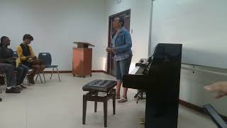 Kimberli St Clair Dwayne Federick Piano Recital 23rd February 2017 [upl. by Nasus]