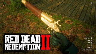 Red Dead Redemption 2  Sawed Off Shotgun  Van Horn Rampage [upl. by Nolahs404]