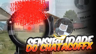 Testei a a Sensibilidade do Chatacoffx no mobile full vermelho 🤯🔥 [upl. by Kali]