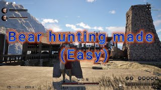 OBSOLETE Pax Dei Bear hunting made Easy [upl. by Beall]