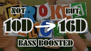 NCT DREAM BROKEN MELODIES 16D AUDIO  BASS BOOESTED [upl. by Poulter]