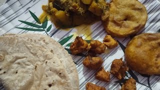 baigani pakoda roti sabji [upl. by Aronson]