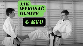 🟢ZIELONY PAS  KUMITE🥋 Wymagania egzaminacyjne na 6kyu 🥋 [upl. by Xxam345]