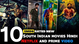 Top 10 South New Movies 2024 Hindi dubbed  New South Indian movies on YouTube Netflix prime video [upl. by Ailedua]