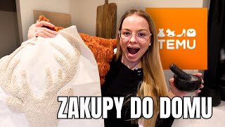 ZAKUPY DO DOMU  OZDOBY ŚWIĄTECZNE I JESIENNE  HAUL TEMU [upl. by Sternick454]