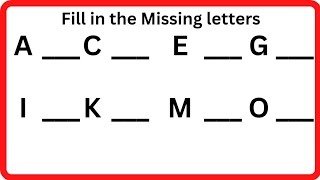 fill in the Missing lettersEnglish worksheet for nursery [upl. by Zacharie]