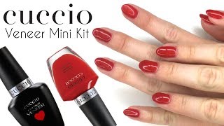 Cuccio Veneer Gel Polish Tutorial  Application A Kiss in Paris [upl. by Panayiotis893]