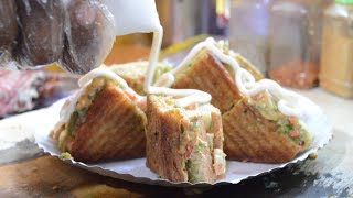 MELTING CHEESE Sandwich  Mouthwatering Sandwich Recipe  Indian Street Food [upl. by Rosenblatt917]