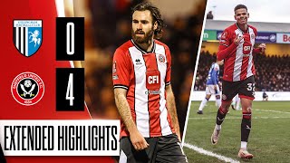 McAtee amp Osula Goals  Brereton Diaz debut 🙌  Gillingham 04 Sheffield United  FA Cup highlights [upl. by Tsirhc]