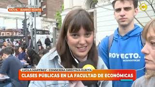 Clases públicas en la Facultad de Económicas │LPELDM│ 141024 [upl. by Yrrad361]