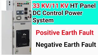 HT Panel DC Control Power System  Positive Earth Fault  Negative Earth Fault [upl. by Ynoyrb]