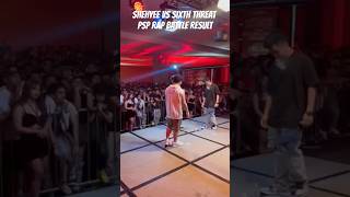 Shehyee vs Sixth Threat PSP Rap Battle Result matiramayaman [upl. by Elita220]