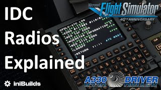 iniBuilds new A300 RADIOS amp ACARSCPDLC explained  Real Airbus Pilot [upl. by Ahsenor]